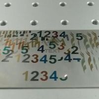 激光打標機打彩色